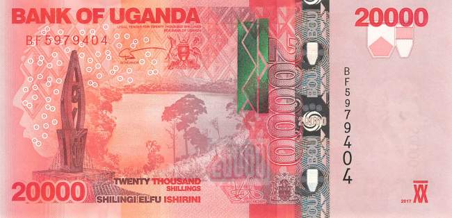 Uganda 20000 Shilling 2017